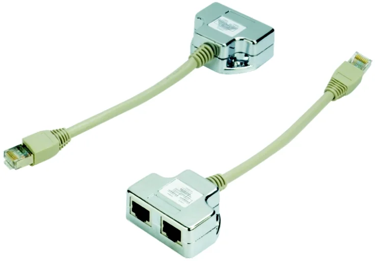 DATACOM "Y" adaptér STP CAT5E PC / PC+PC
