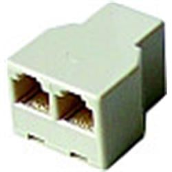 NIE Telefónny rozbočovač RJ11 6/4F - 2x6/4F