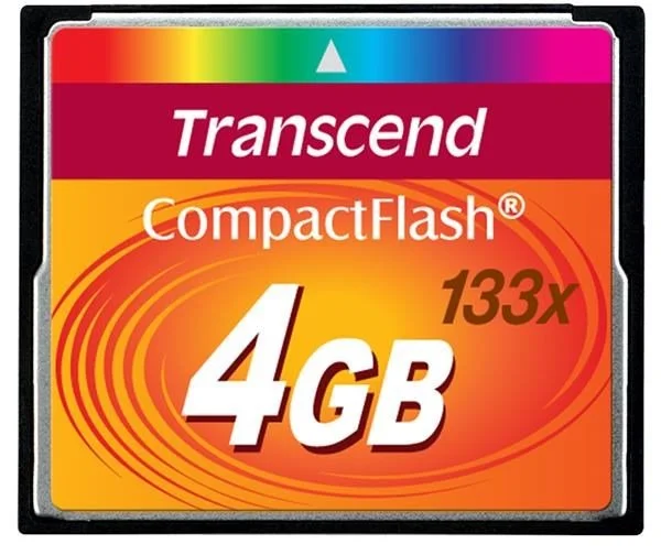Transcend CompactFlash 133 4GB TS4GCF133