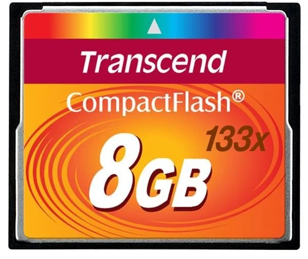 Transcend CompactFlash 133 8GB TS8GCF133