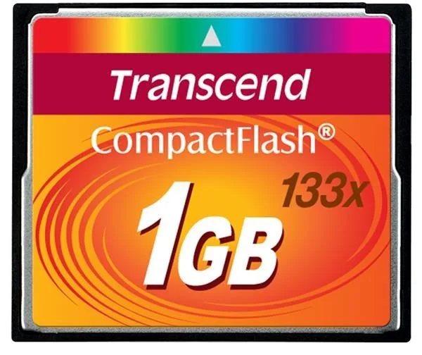 Transcend CompactFlash 133 1GB TS1GCF133