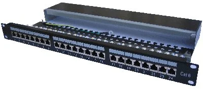 PATCH PANEL 19" STP 24x Cat6 1U 3121