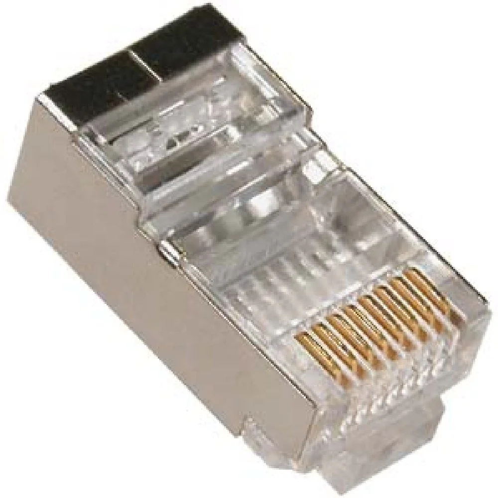 Konektor EuroLan STP RJ45, Cat.5e, 8p8c, pozlátený