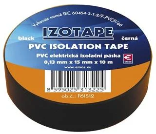 Izolačná páska pre PVC káble 15/10 čierna