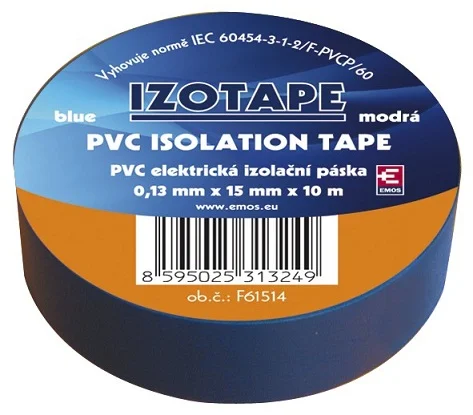 Izolačná páska pre PVC káble 15/10 modrá