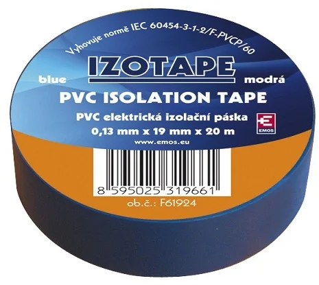 Izolačná páska pre PVC káble 19/20 modrá
