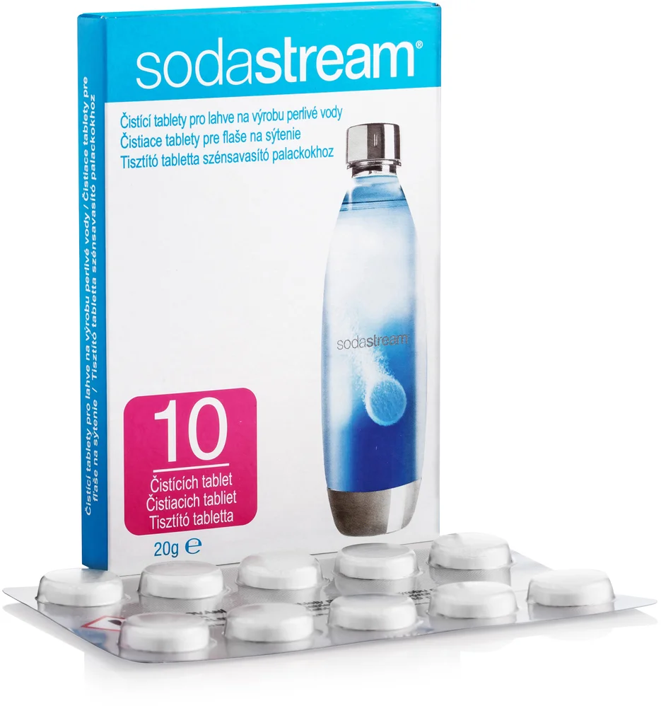 Čistiace tablety na fľaše SodaStream, 10 ks
