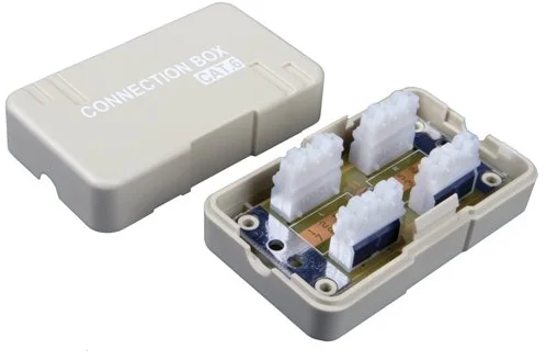 SOLARIX spojovacie box, CAT6, STP, 8p8c, LSA+/Krone KRJS45-VEB6