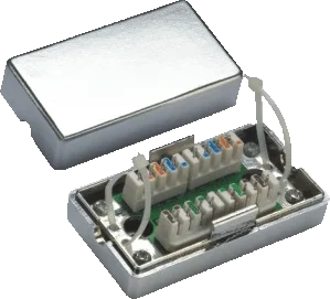 DATACOM Zárezový konektor STP CAT5E LSA SILVER