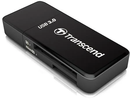 Transcend USB 3.0 čítačka RDF5 čierna TS-RDF5K