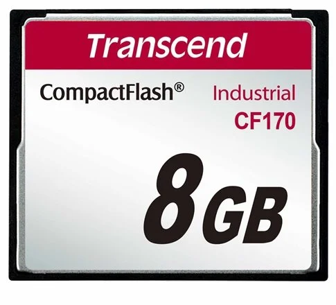 Transcend Compact Flash 8GB 170x Industrial (TS8GCF170)