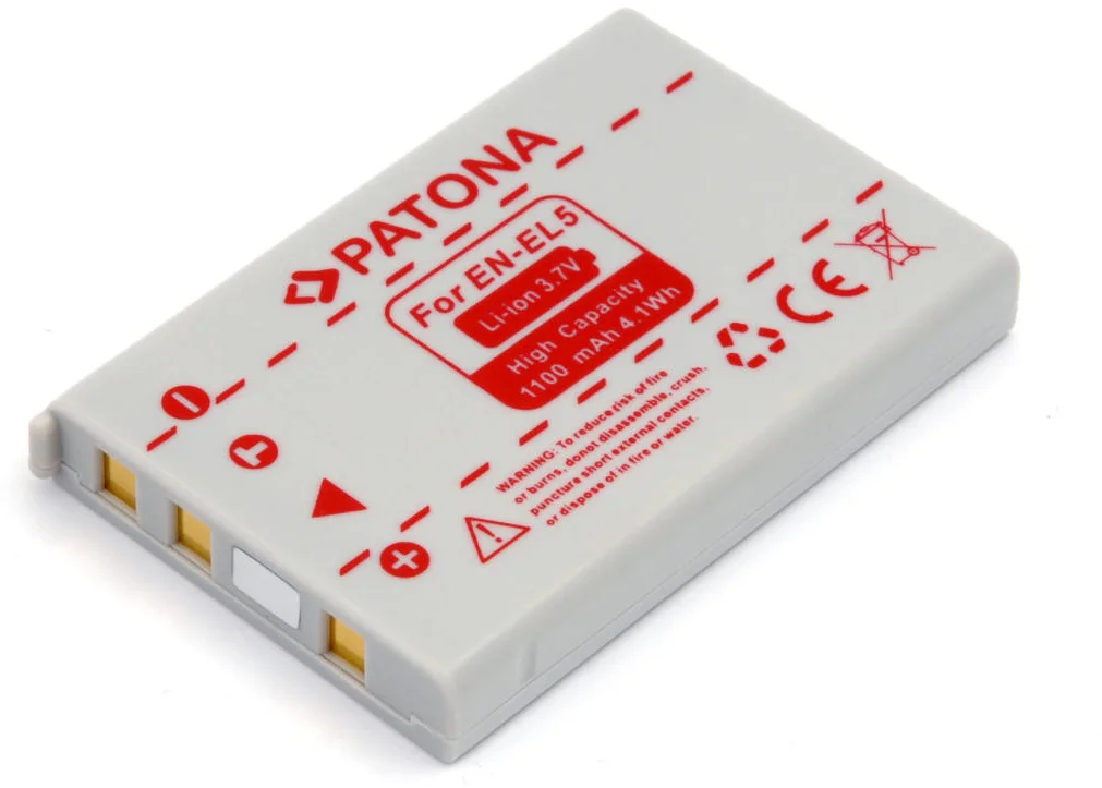 Patón PT1037 - Nikon EN-EL5 1000mAh Li-Ion