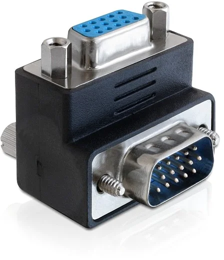 Adaptér VGA(M) - VGA(F) 270° (65247)