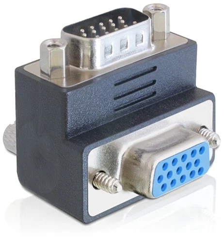 Adaptér VGA(F) - VGA(M) 270° (65290)