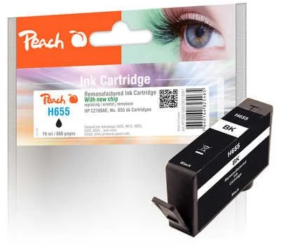 Peach atrament kompatibilný s HP No. 655, CZ109AE 319267