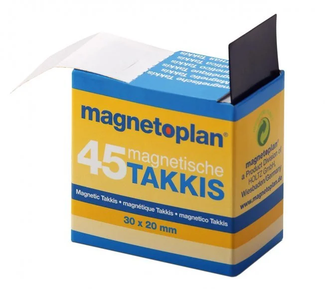 Magnetoplan Samolepiace magnety Takkis (45ks)