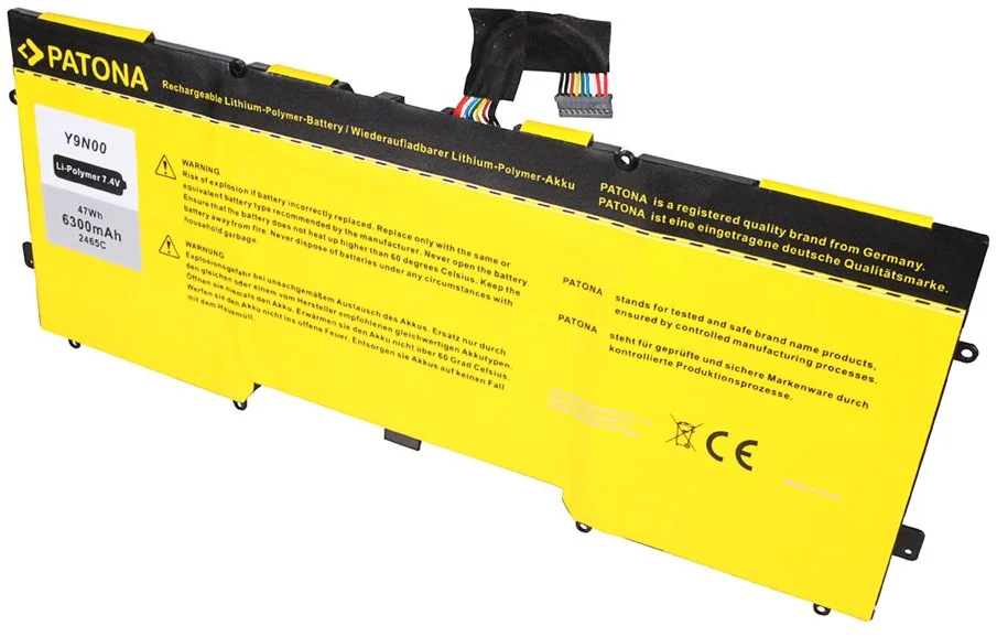Patona PT2465 - Dell XPS 13 6300mAh Li-Pol 7,4V