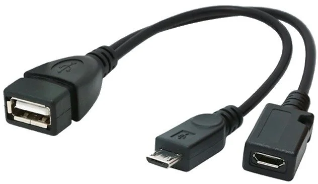Gembird Cablexpert USB OTG AF/microUSB M microUSB F, 0,15 m