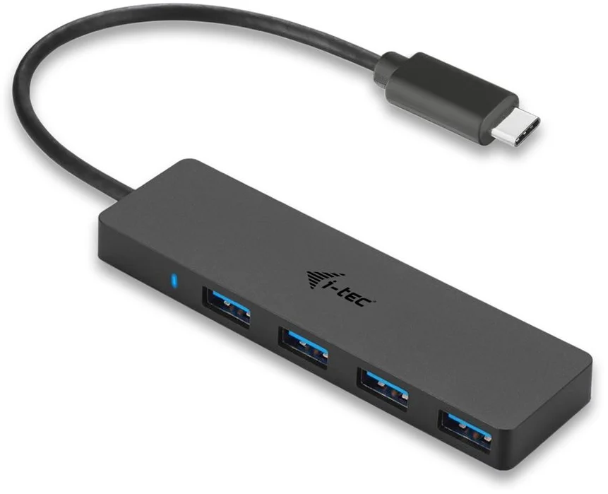 I-TEC USB 3.1 USB-C SLIM HUB 4 portový pasívny