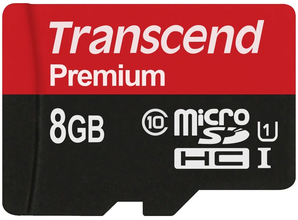 Transcend microSDHC 8GB Class10 UHS-I Premium TS8GUSDCU1