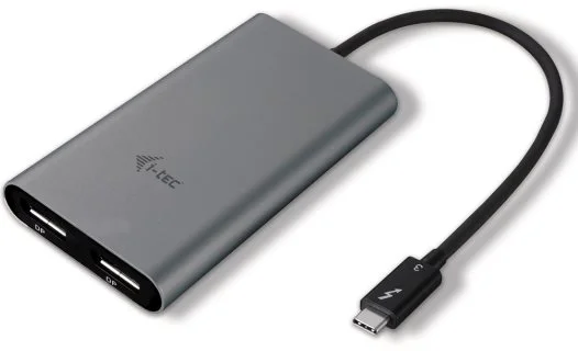 i-tec THUNDERBOLT™ 3 Dual Display Port adaptér TB3DUAL4KDP