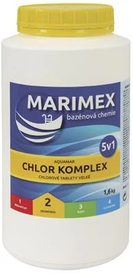 Marimex Chlorový komplex 5v1 1,6 kg - tablety (11301209)
