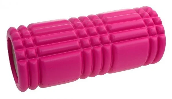 LifeFit Yoga Roller B01 33x14cm, ružový masážny valček