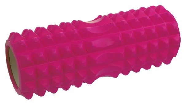 LifeFit Yoga Roller C01 33x13cm, ružový masážny valček