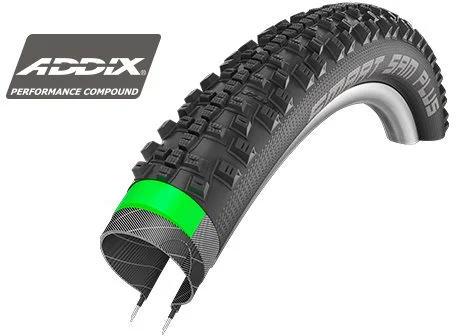 Schwalbe Smart Sam Plus 26x2.25 GreenGuard Addix čierna