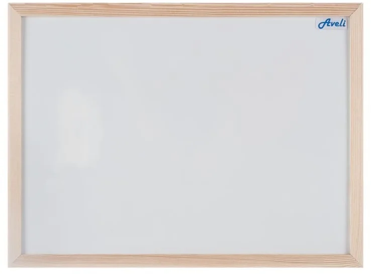 Magnetická tabuľa Aveli 90x120 cm, drevený rám
