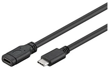 USB- C predlžovací kábel (USB 3.1 generation 1), C/M - C/F, 2m ku31mf2