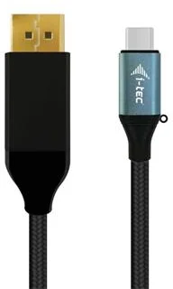i-tec USB-C DisplayPort Cable Adapter 4K / 60 Hz 200cm C31CBLDP60HZ2M