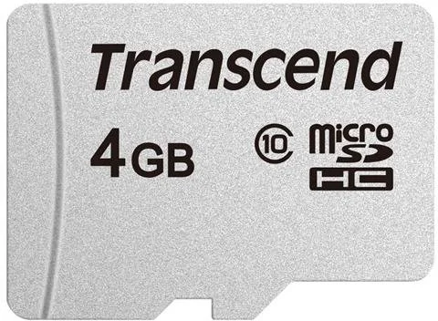 Transcend microSDHC 300S 4GB