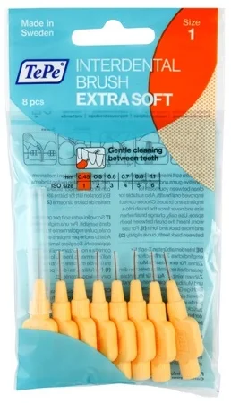 TePe medzizubné kefky Extra Soft 0,45 mm 8ks