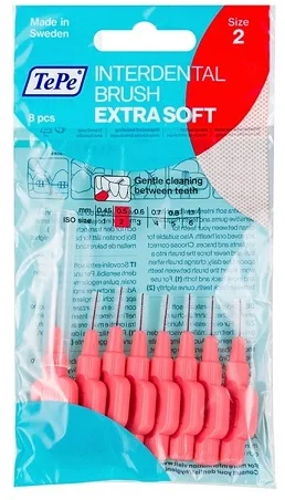 TePe medzizubné kefky Extra Soft 0,5mm 8ks 7317400002330