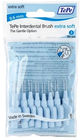 TePe medzizubné kefky Extra Soft 0,6mm 8ks 7317400002347