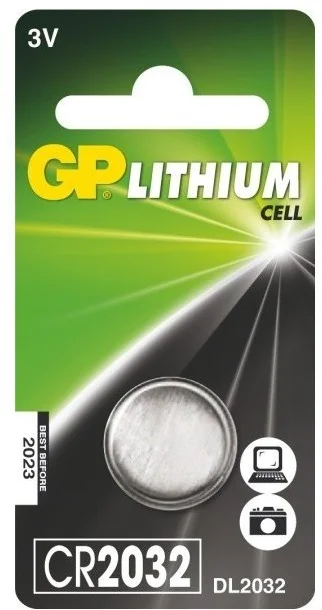GP lítiová gombíková batéria CR2032 1Ks