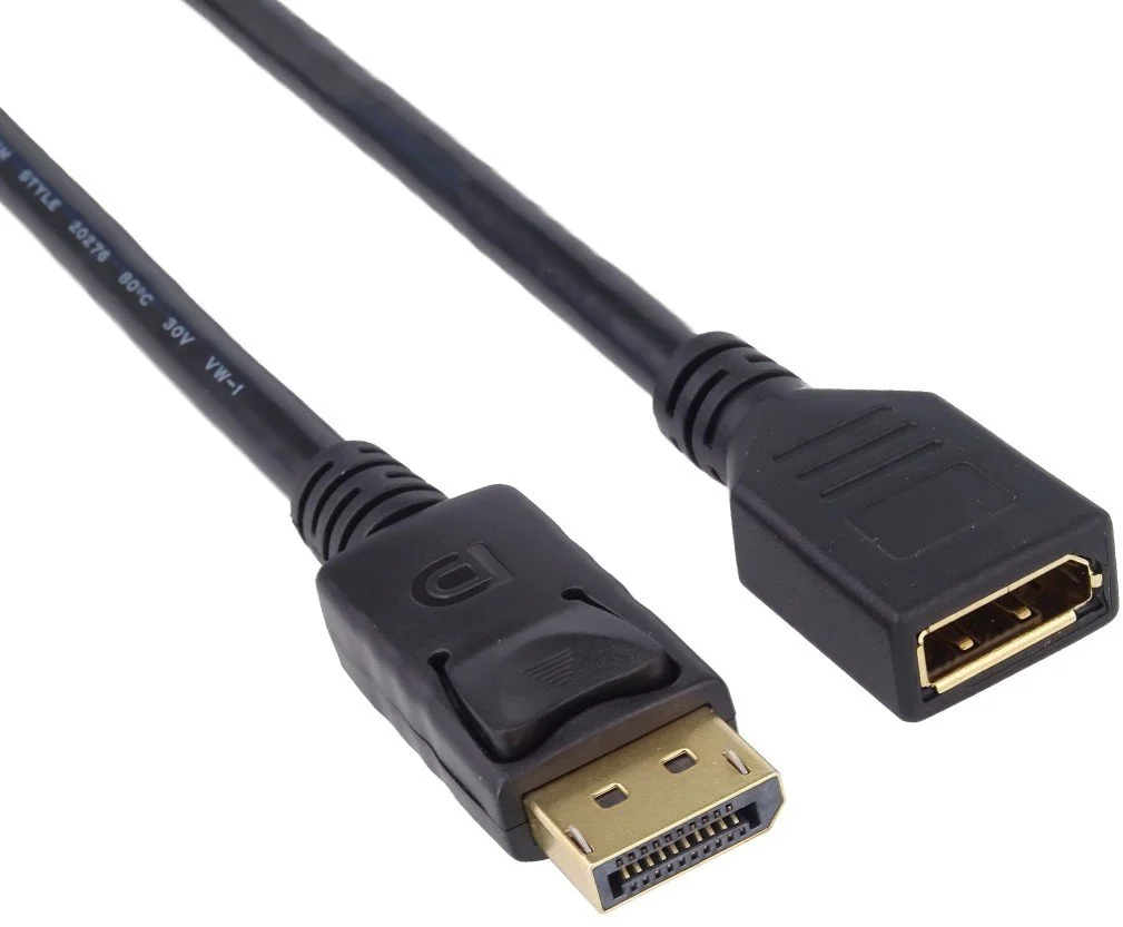 DisplayPort predlžovací kábel M/F 1m kportmf1-01