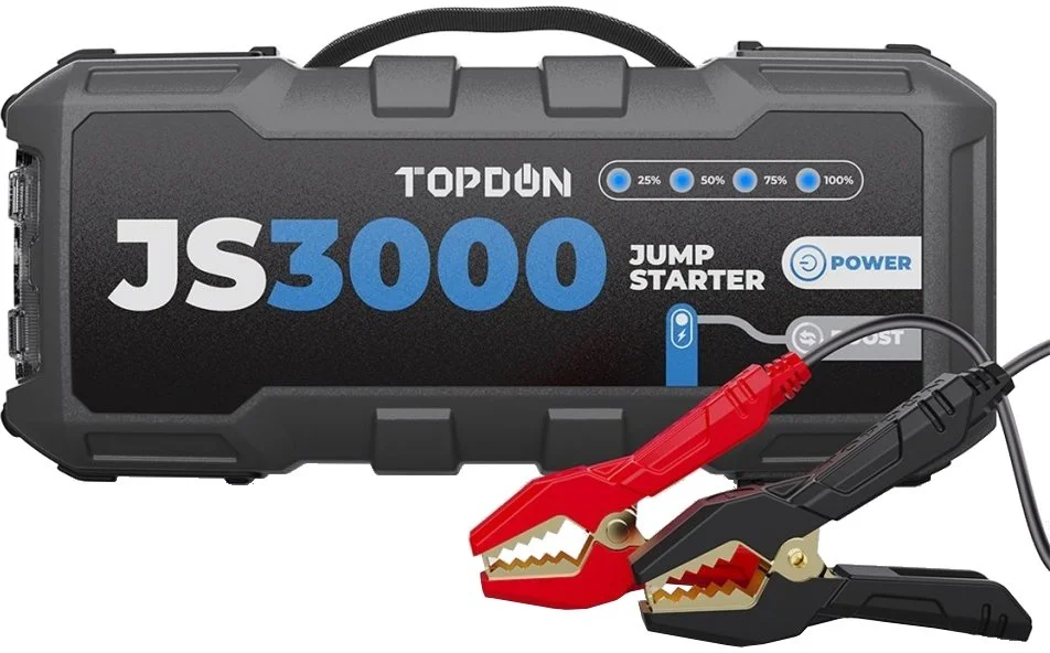 TOPDON Auto Jump Starter JumpSurge 3000, 24000 mAh