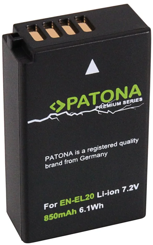 PATONA batéria pre Nikon EN-EL20 850mAh Li-lon