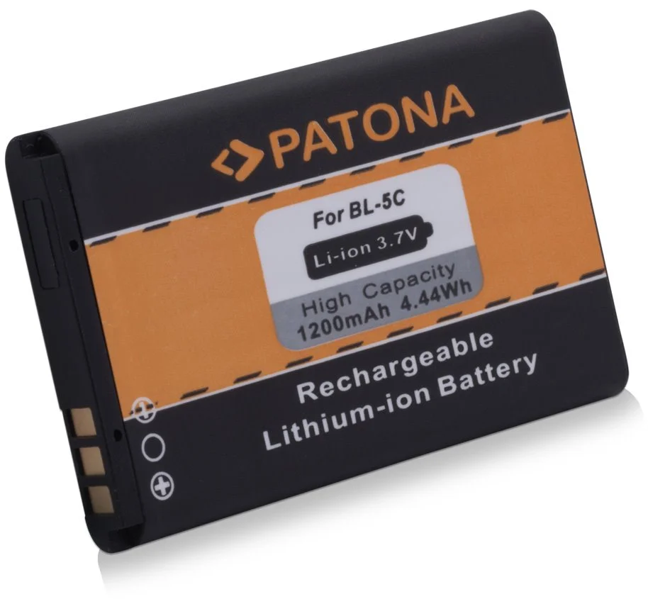 PATONA batéria pre mobilný telefón Nokia BL-5C 1200mAh 3,7V Li-Ion