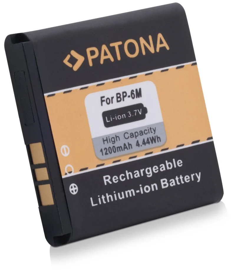 PATONA batéria pre mobilný telefón Nokia BP-6M 1200mAh 3,7V Li-Ion