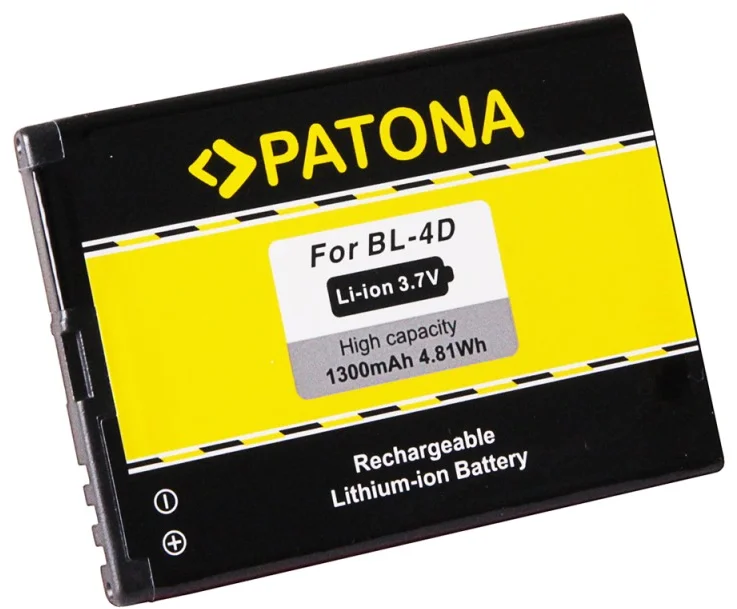 PATONA batéria pre mobilný telefón Nokia BL-4D 1300mAh 3,7V Li-Ion