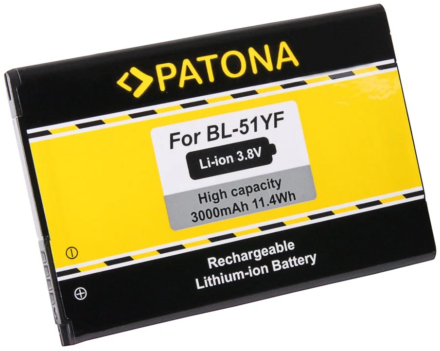 PATONA batéria pre mobilný telefón LG G4 BL-51YF 3000mAh 3,8V Li-Ion