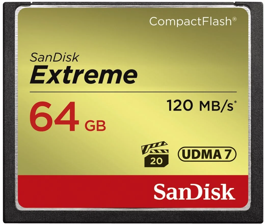 SanDisk Extreme Compact Flash 64 GB