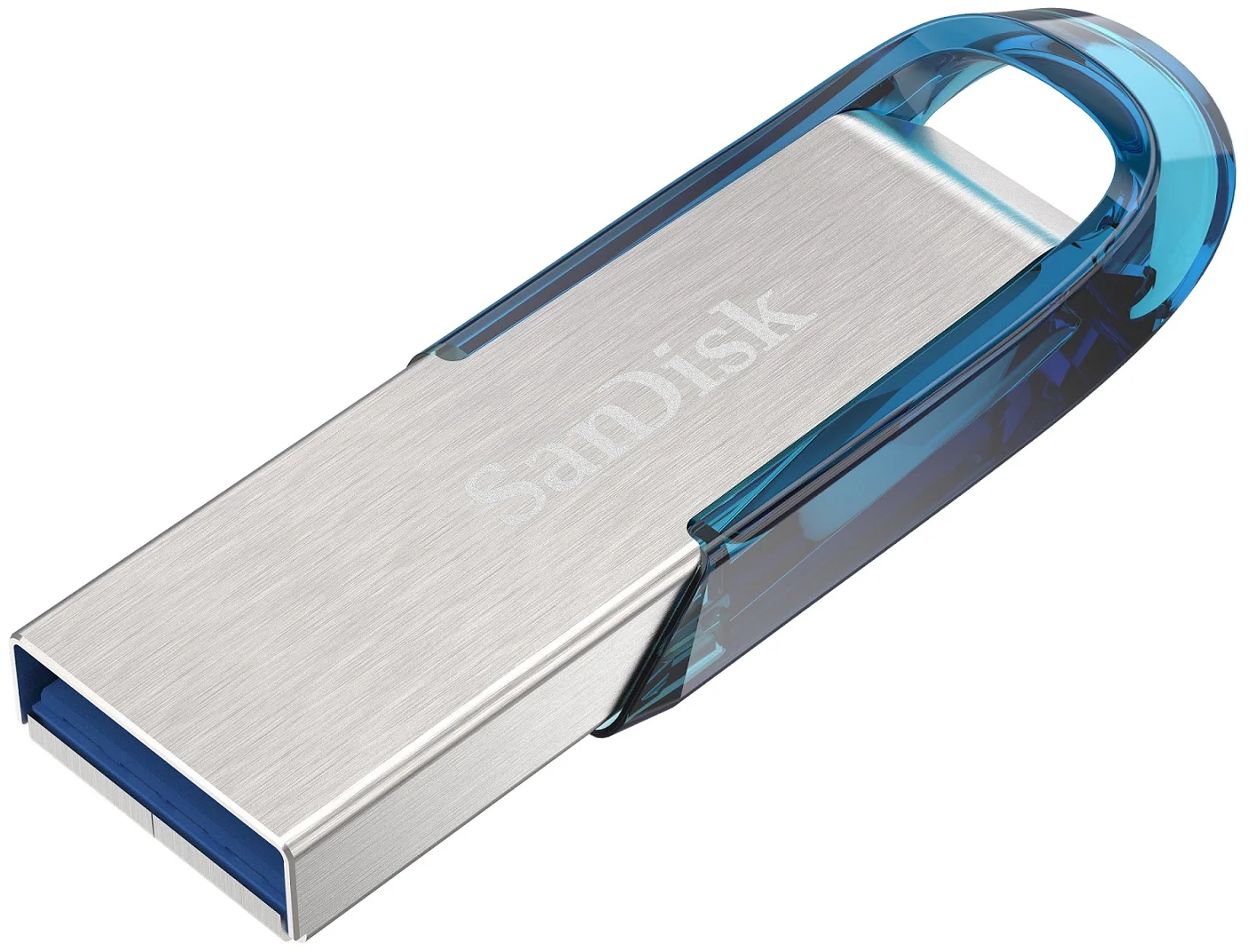 SanDisk Ultra Flair USB 3.0 128 GB modrá