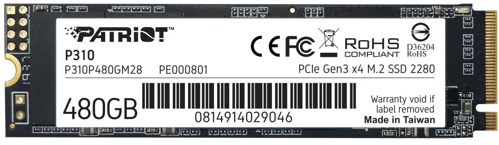 PATRIOT P310 480GB SSD