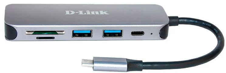 Rozbočovač D-Link 5 v 1 USB-C (DUB-2325/E)