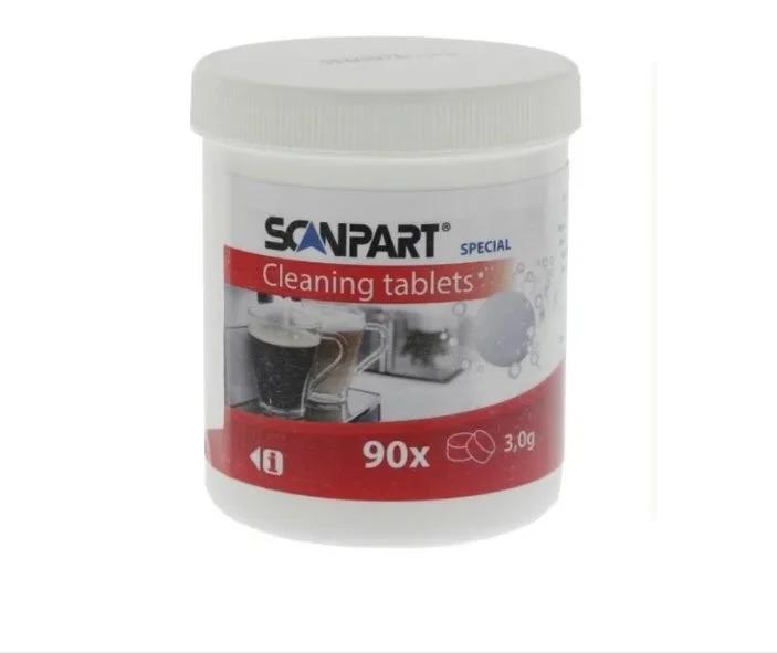 ScanPart Čistiace tablety pre plnoautomatické kávovary, kávovary na espresso a filtračné kávovary