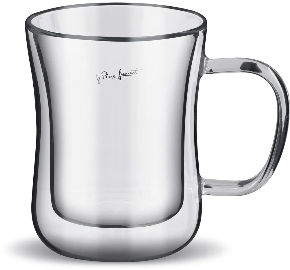 Lamart LT9033 2-dielna súprava termo pohárov LATTE VASO, 400 ml